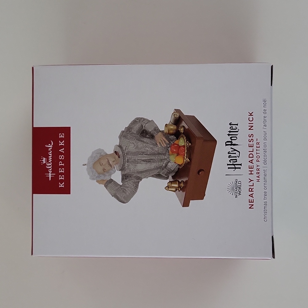 Hallmark 2023 Harry Potter Nearly Headless Nick Ornament MAGIC Light Sound